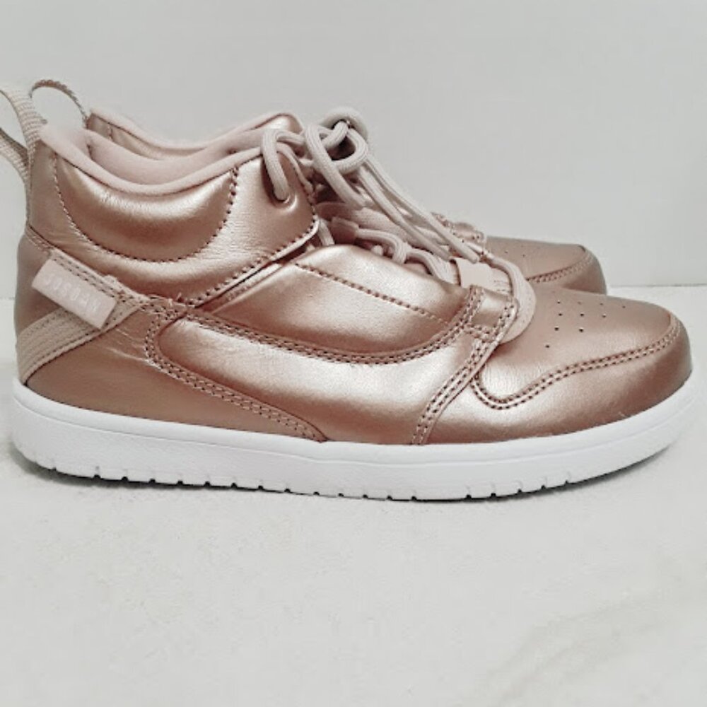 Nike Jordan Kids Fadeaway Particle Rose Gold AV5182-240 Shoes Youth Size 2Y